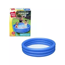 Alberca Inflable 3 Aros Play Day 1.65m Por 35 Cm Para Niños