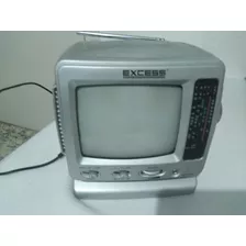 Tv Portátil Excess Etv 210, 5.5'' Com Rádio Am/fm