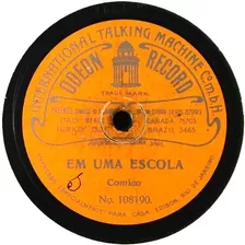 78 Rpm Cantores Divers. 1908 Odeon Casa Edison 108190/108347