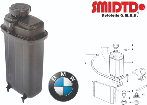 Deposito De Anticongelante Con Tapon Bmw Serie 5 540i 97-03 Foto 4