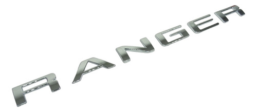 Logo Emblema Letras Cromadas Compatible Con Ford Ranger Foto 3