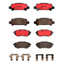 Set-4 Balatas Ceramica Traseras Subaru Legacy 2.5l H4 2009