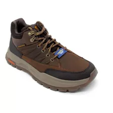 Botín Skechers Caballero Relaxed Fit 204699 Café 