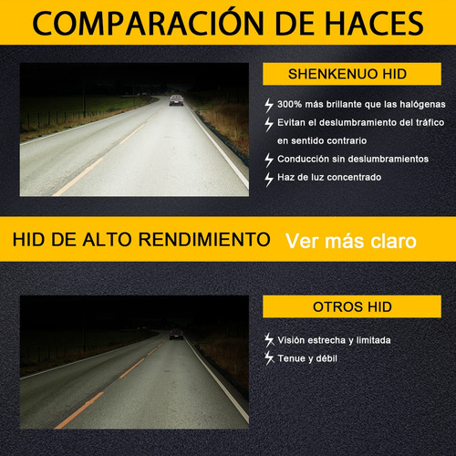 For Cadillac Escalade 2007-2014 Faros De Xenn D1s 9145 Foto 9