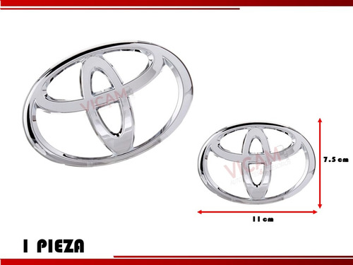 Emblema Para Tapa De Caja Toyota Corolla 2011-2013 Foto 3