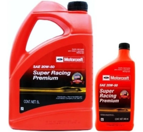 Kit De Afinacin F150 Tritn 4.6l V8 2001 Motorcraft 20w50 Foto 2