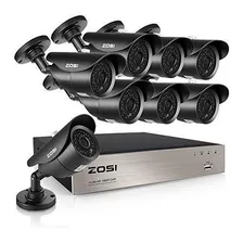 Zosi Full 1080p Hd Tvi 8ch Security Camera System 8