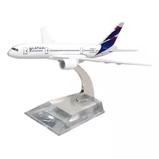 Avião Latam Jato Miniatura 16cm Em Metal