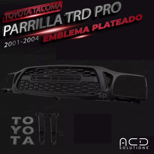 Parrilla Para Toyota Tacoma 2001 2002 2003 2004 Estilo Trd Foto 5