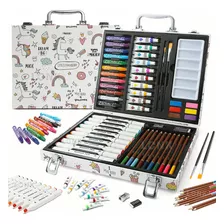 Set De Arte Dibujo Colores Marcadores Lápices Lonk 53pcs