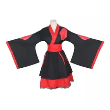 Naruto Cosplay Kimono Vestidos De Akatsuki Disfraz