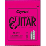 Orphee Tx640 Encordado .012 Para Guitarra AcÃºstica
