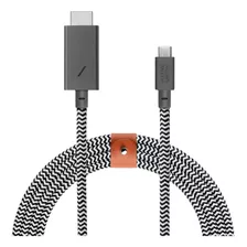 Native Union Belt Hdmi 2.0 Usb-c A Hdmi Cable 4 K A 60 Hz 