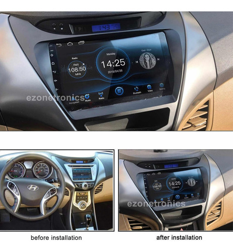 Radio Android Carplay 2+32 Hyundai I35 Foto 4
