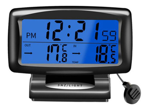 Reloj Despertador Con Pantalla  Termómetro Y Calendario