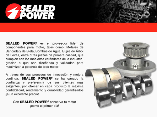 Set De Metales Biela Std 928 V8 5.4l 1993_1995 Sealed Power Foto 3