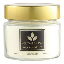 Vela Aromática Premium Alecrim 140g 30h Aromatizada Perfuma