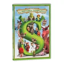 Dvd Shrek A História Completa - Coleção Filmes 4 Discos