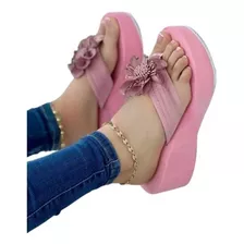 Zapato Zapatillas Sandalia Plataforma Para Dama Mujer