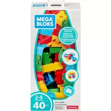 Piezas Megabloks ¡vamos A Construir! 40 Piezas