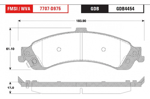 Kit Balatas Delantera Trasera Cl Trw Tahoe 4x4 2002 Foto 3