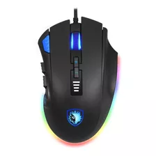 Mouse Gamer Sades Axe Negro