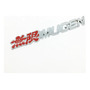 Emblema Type R Honda Civic Metal - Negro / Rojo