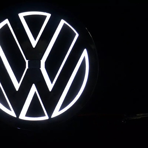 Logotipo Led Volkswagen 5d Semforo Luminoso Foto 5