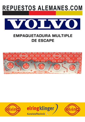 Empaquetadura Multiple Escape Volvo C30 C70 S40 S60 S80 V40 Foto 3