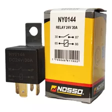 Relay 24v 30a Universal 4 Pines Con Soporte Ny0144