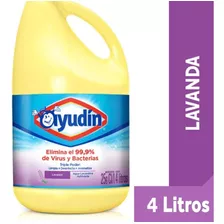 Lavandina Ayudin Triple Poder Aromatiza Lavanda X4 L Triple