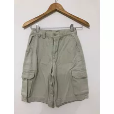 Gap Kids - Bermuda Bolsillos Cargo Niños Importada