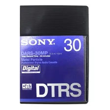 Fita Áudio Digital Hi8 Dtrs Sony Dars-30mp 30 Minutos Da88