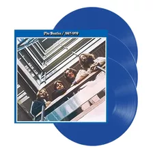 The Beatles 1967 - 1970 Importado Blue Azul 3 Lp Vinyl Versión Del Álbum Estándar