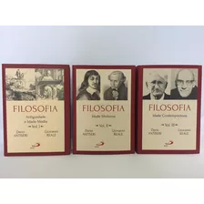 Livro Coleção História Da Filosofia Reale Completa 03 Volume