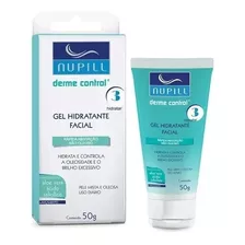 Gel Hidratante Facial Nupill Derme Control Para Pele Oleosa/mista De 50g