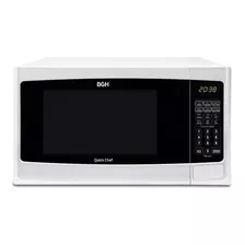 Microondas Grill Bgh Quick Chef B228db Blanco 28l 220v