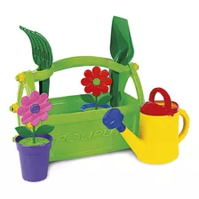 Brinquedo Kit De Jardineiro Infantil De Plastico Poliplac