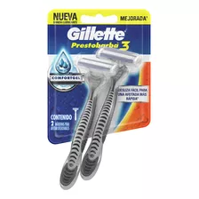 Maquina De Afeitar Gillette Prestobarba 3 Men X2u