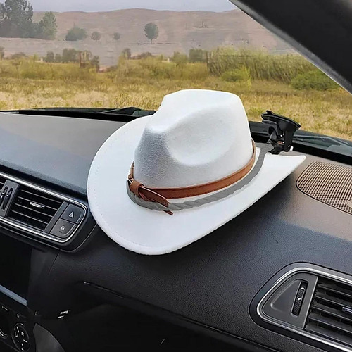 Porta Sombrero Para Camioneta, Soporte Para Sombrero De Vaqu Foto 4