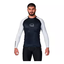 Rash Guard Koral Neo Competition Branca Manga Longa