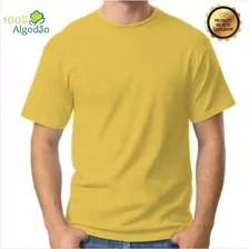 Camiseta Masculina Básica 100% Algodão 30.1 Modelo Confort +