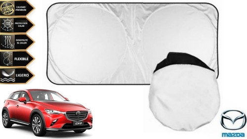 Protector Cubresol Tapasol Con Ventosas Mazda Cx-3 2.0l 2019 Foto 7