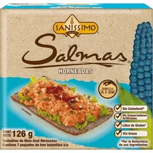 Sanissimo Galletas Salmas De Maíz Azul 126g