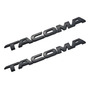 Emblema Letras Tacoma Y V6 Negro + Regalo 2006 - 2022 Toyota