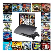 Sony Playstation 3 Slim Pack 20 Jogos Instalado Lojas Ehen Ativo