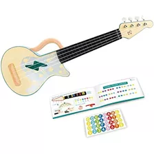 Hape Rock N? Rollo De Ukelele | Ukelele Para Niños Con Cuerd