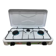 Cocina Encimera Barata A Gas 3 Platos Camping