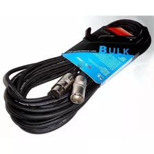 Cable Para Microfono Xlr-xlr De 6 Mts Bulk250lu6 Proel