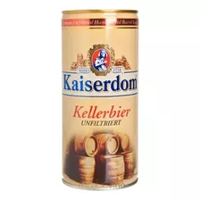 Cerveza Kaiserdom Kellerbier Cerveza Lata 1000 Ml X2 Un.